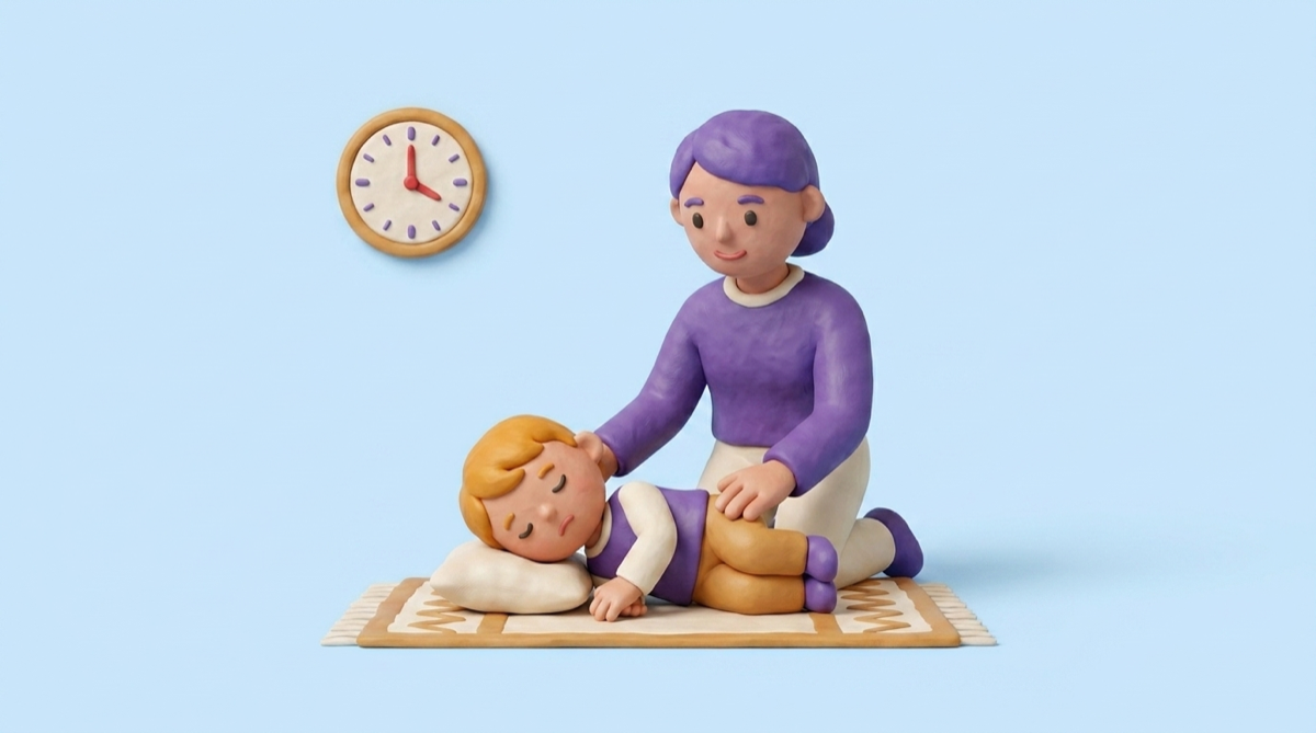 On their side, protect the head, watch the clock — never anything in the mouth