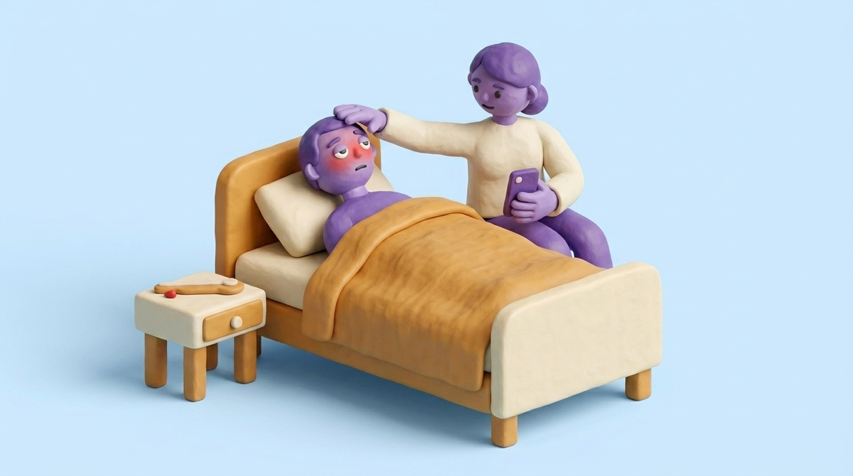 Fever with confusion or severe drowsiness: call — don't wait for morning