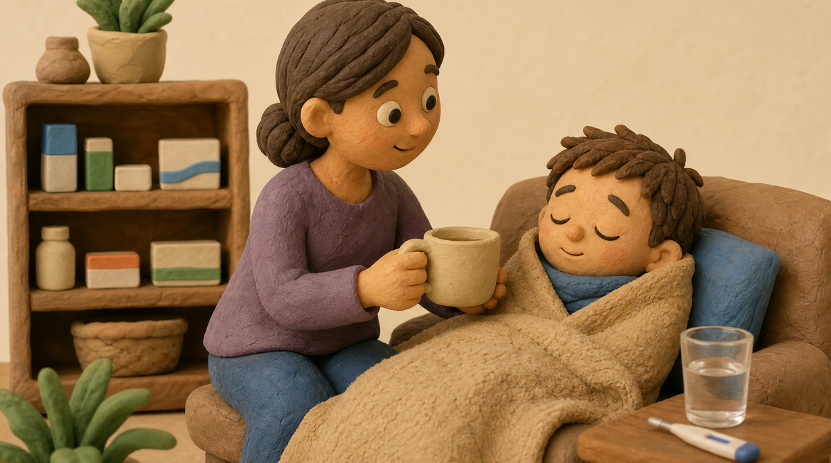 Most colds are viral — rest and fluids, not antibiotics